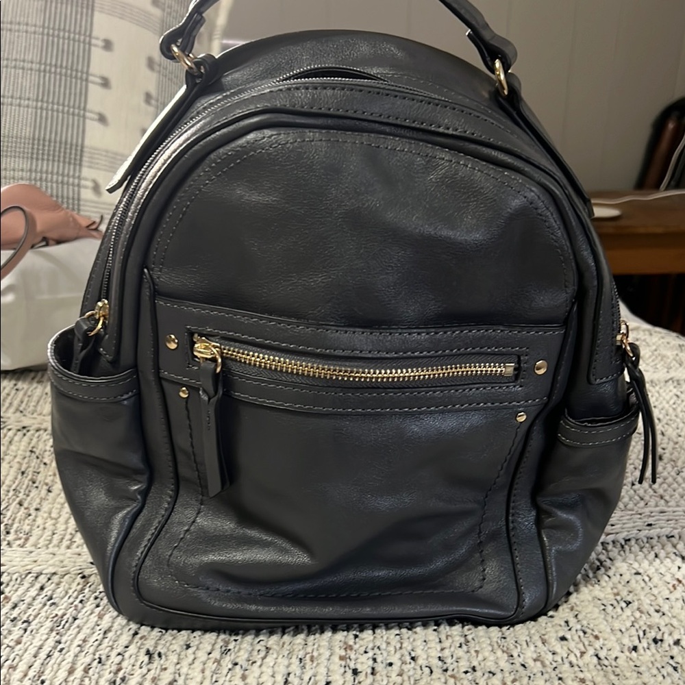 INC dark grey  backpack